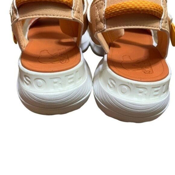 Sorel x Prana Explorer Blitz Stride Sandal Slingback Orange Women Size 8.5‎ - Picture 5 of 9